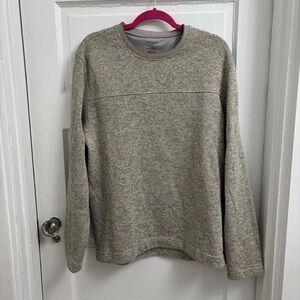 Van Heusen Men's Tan Crewneck Sweatshirt